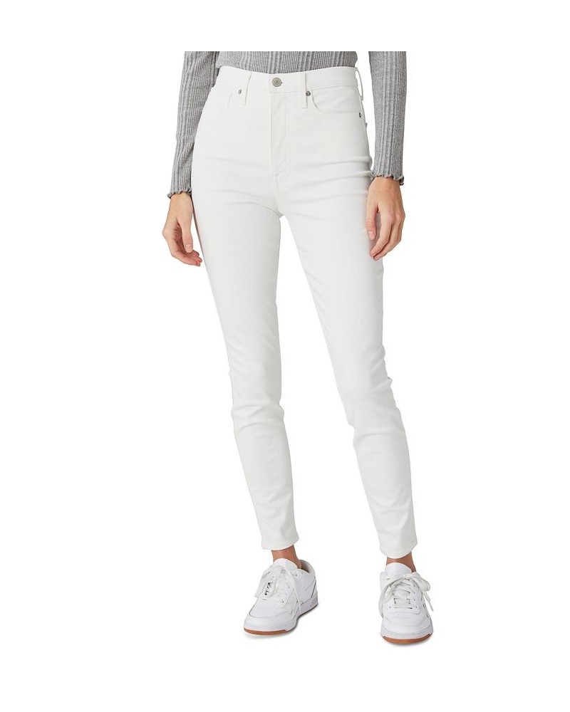 Women's Ava Mid-Rise Skinny Jeans Bright White $51.23 Jeans