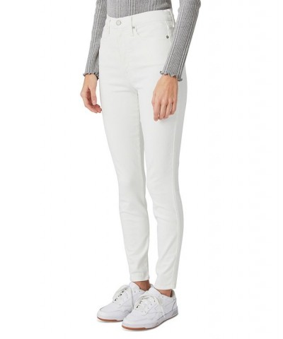 Women's Ava Mid-Rise Skinny Jeans Bright White $51.23 Jeans