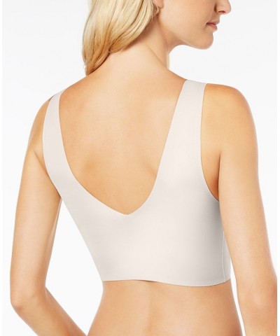 Invisibles Comfort V-Neck Comfort Bralette QF4708 Nymph's Thigh $20.18 Bras