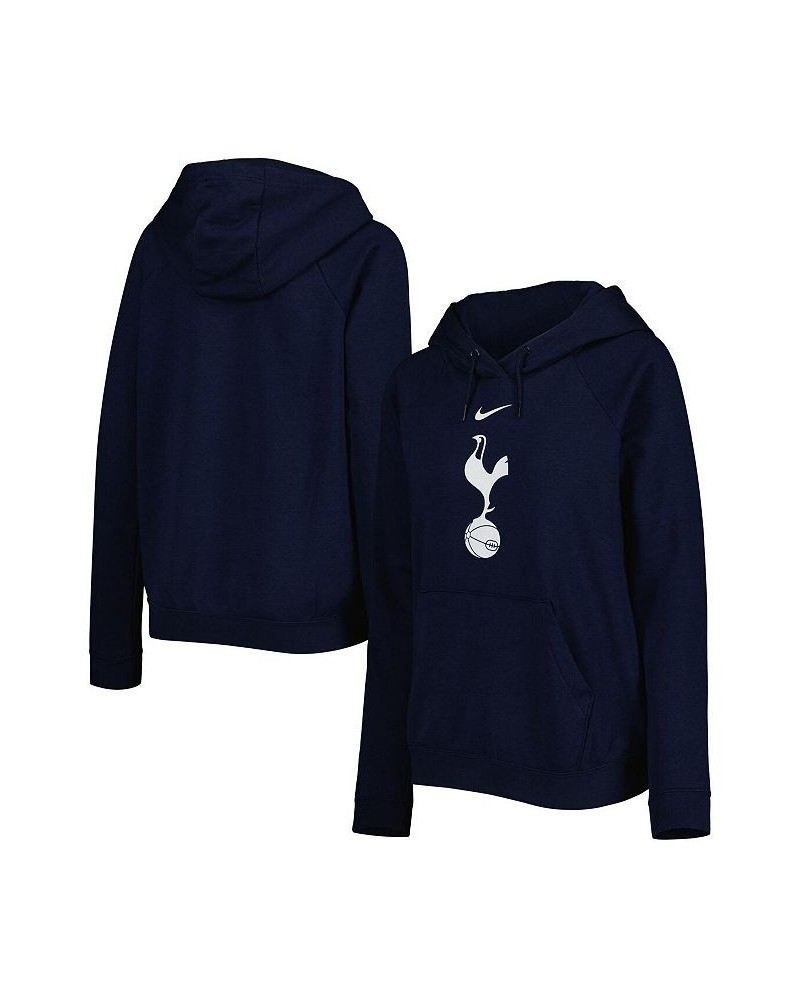 Women's Navy Tottenham Hotspur Varsity Raglan Tri-Blend Pullover Hoodie Navy $35.20 Sweatshirts