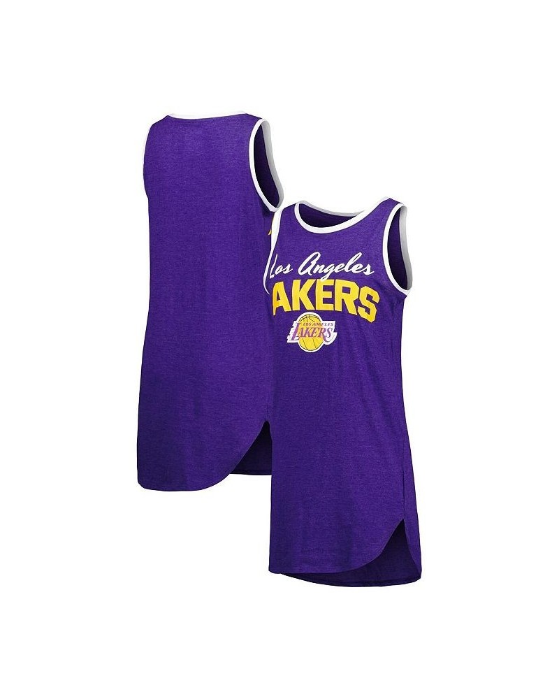 Women's Purple Los Angeles Lakers Sleeveless Nightshirt Purple $20.00 Pajama