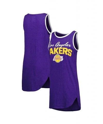 Women's Purple Los Angeles Lakers Sleeveless Nightshirt Purple $20.00 Pajama