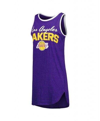 Women's Purple Los Angeles Lakers Sleeveless Nightshirt Purple $20.00 Pajama