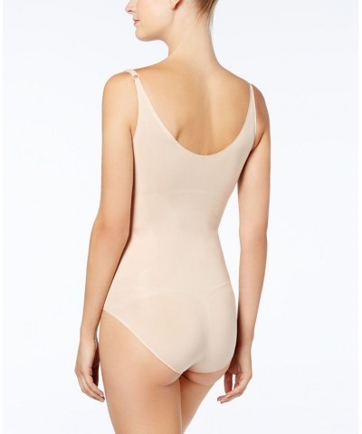 OnCore Open-Bust Panty Bodysuit Tan/Beige $38.54 Shapewear