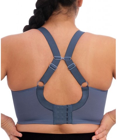 Full Figure Energise Moisture Wicking Underwire Sports Bra EL8041 Online Only White $40.29 Bras