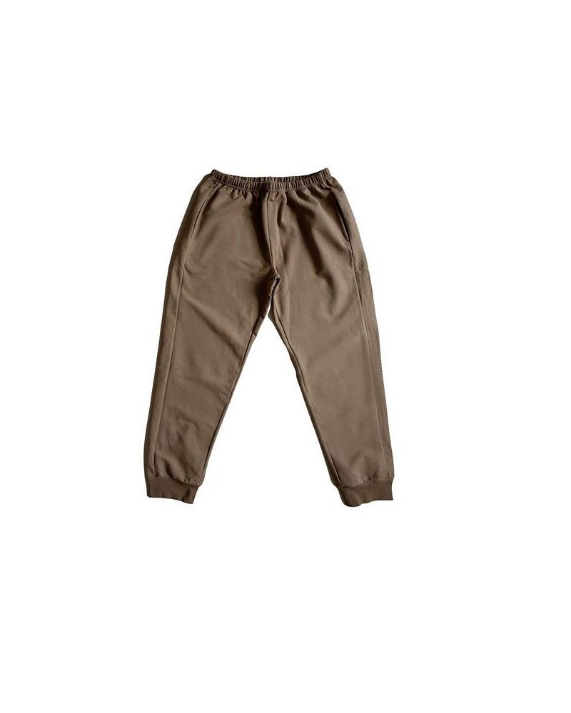 Women's Maternity Organic Cotton Tracksuit Trouser Brown $35.70 Pants