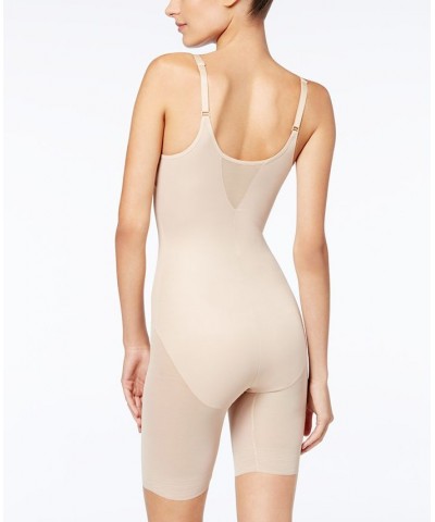 Women's Extra Firm Tummy-Control Open Bust Thigh Slimming Body Shaper 2781 Tan/Beige $39.20 Shapewear