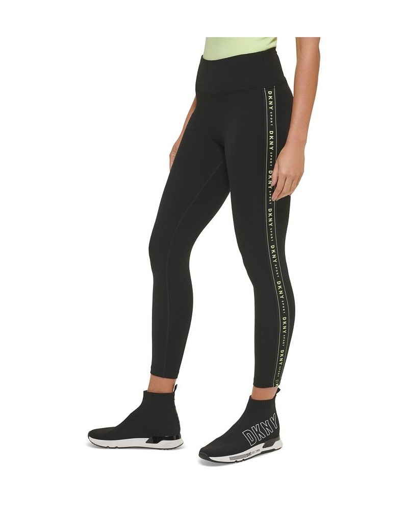 Logo 7/8 Length Leggings Green $13.09 Pants