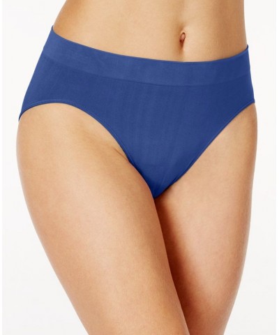 One Smooth U All-Over Smoothing Hi Cut Brief Underwear 2362 In The Navy $8.42 Panty