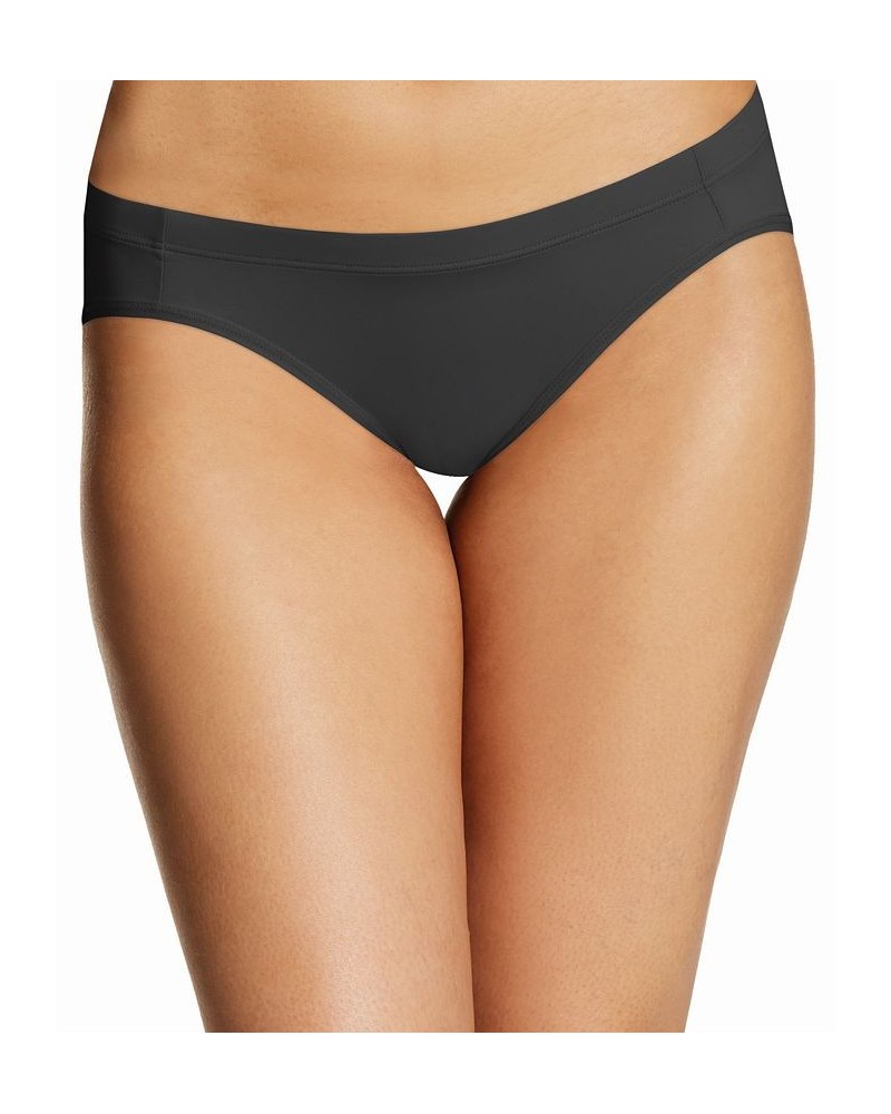 Women's Barely There Invisible Look Bikini DMBTBK Black $9.08 Panty