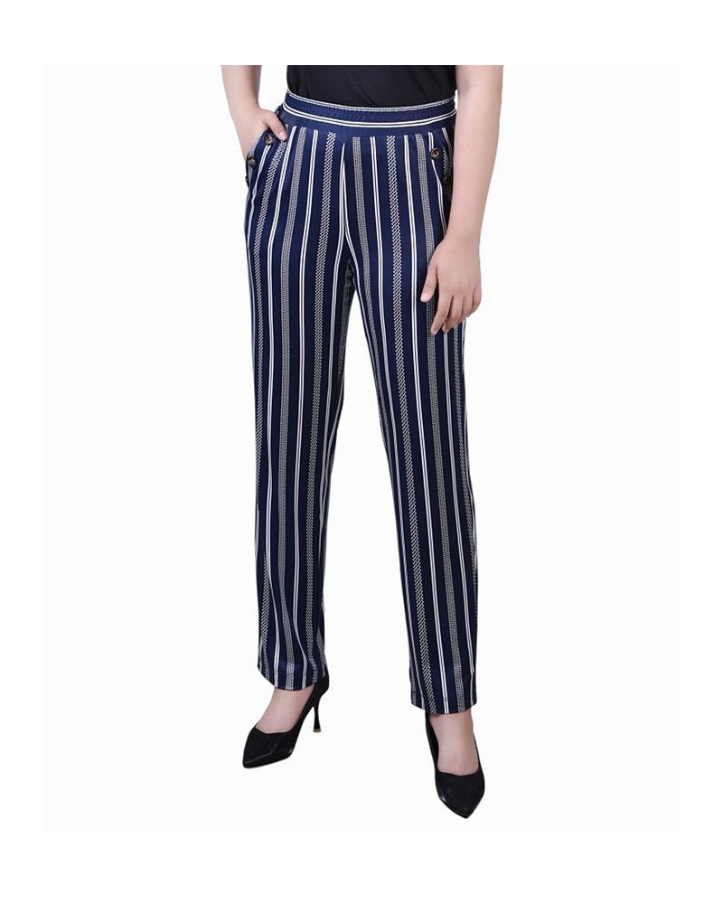 Petite Wide Waist Pull On Pants Nice Icemoon $15.04 Pants