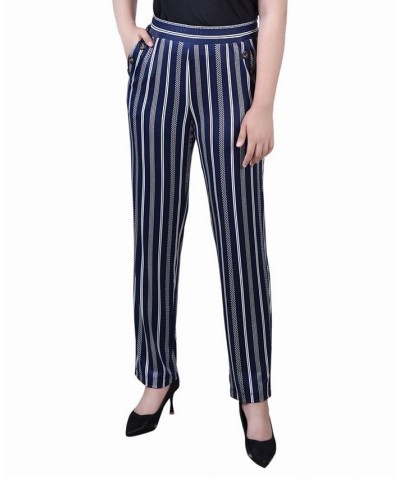 Petite Wide Waist Pull On Pants Nice Icemoon $15.04 Pants