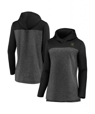 Women's Branded Charcoal Black LAFC Primary Team Logo Pullover Hoodie Charcoal, Black $44.19 Sweatshirts