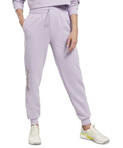 Women's Modern Safari Jogger Pants Purple $22.20 Pants